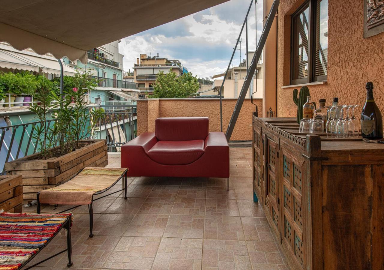 Skyhi Athens Penthouse ! Apartman Kültér fotó