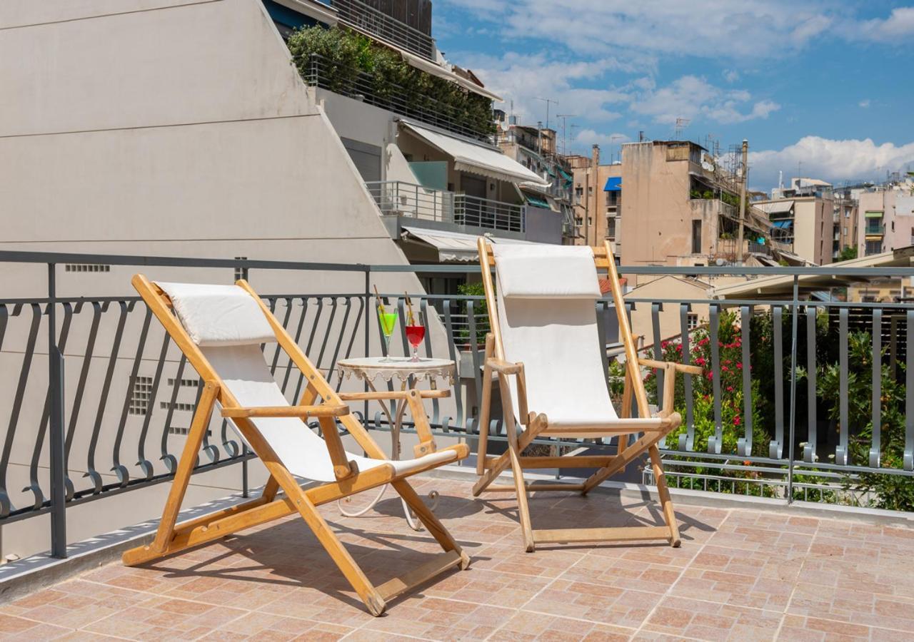 Skyhi Athens Penthouse ! Apartman Kültér fotó